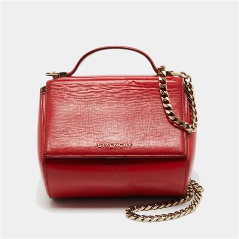 givenchy pandora box bag red|givenchy bags for sale.